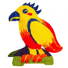 컬러룬 볼클레이 새-B.왕관앵무새